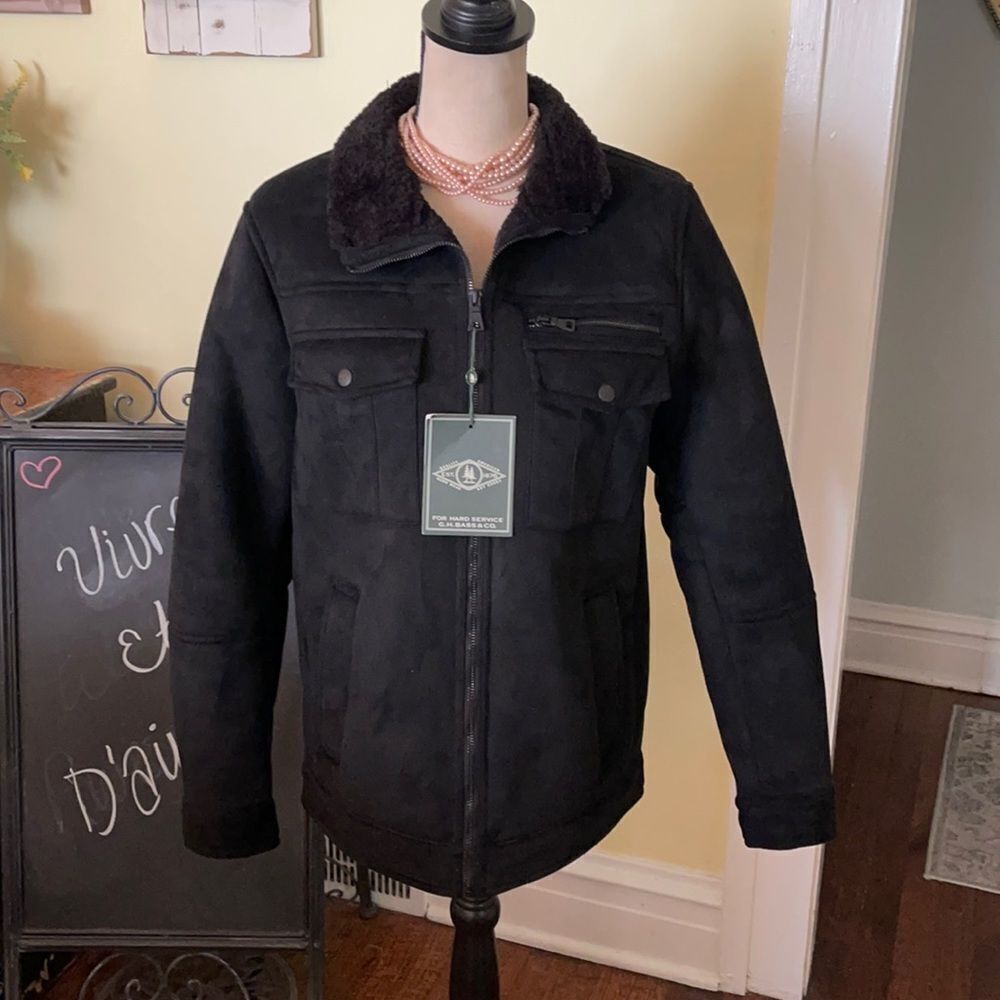 NWT SZ S G.H. Bass Warm Thick Hard Service Coat